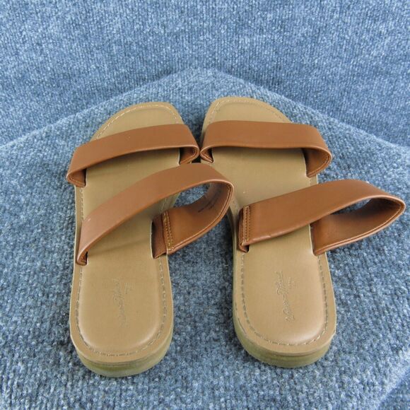 Universal Thread Women's Slide Brown Synthetic Size 10M Gently Used 2025 - Picture 4 of 6